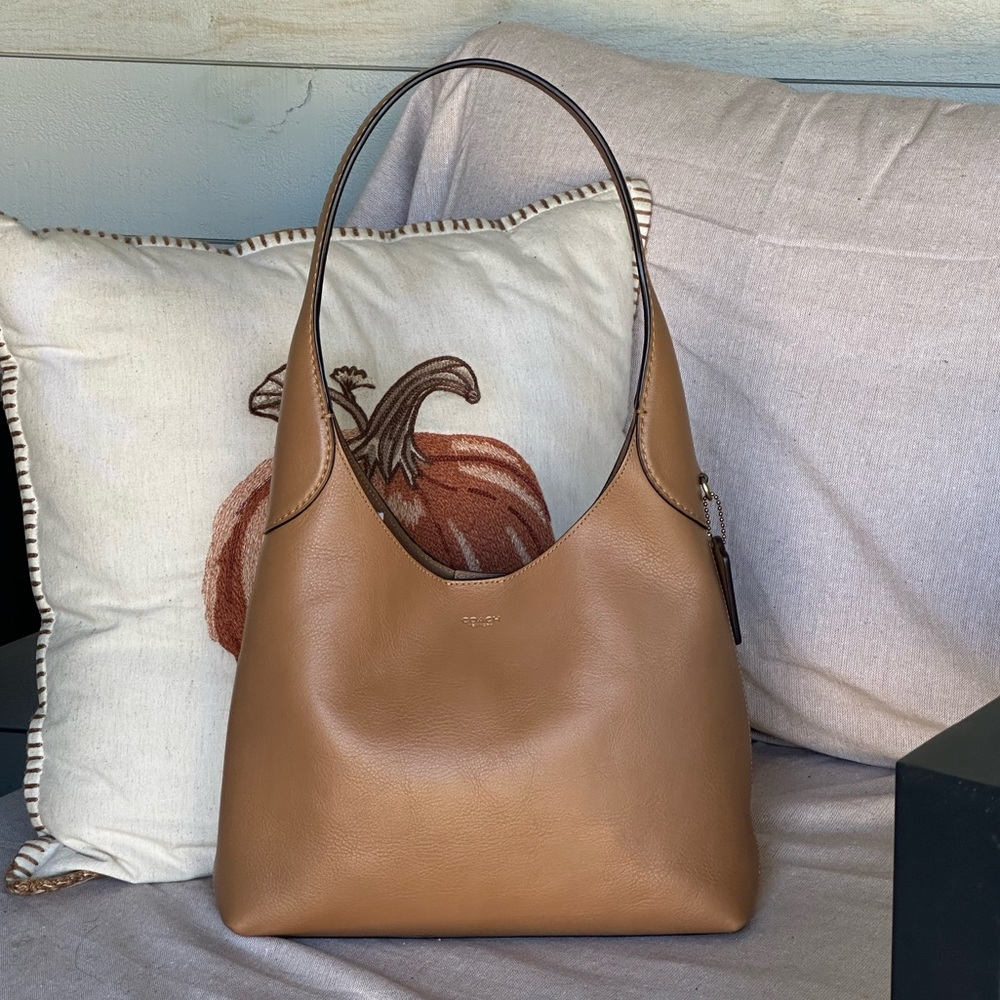Coach Brooklyn Shoulder Bag 28 in Honey Brown